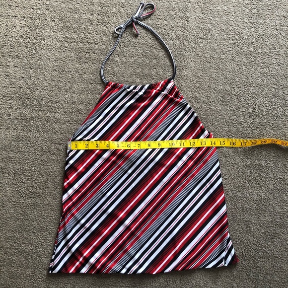 Striped Halter Top - Picture 2 of 6